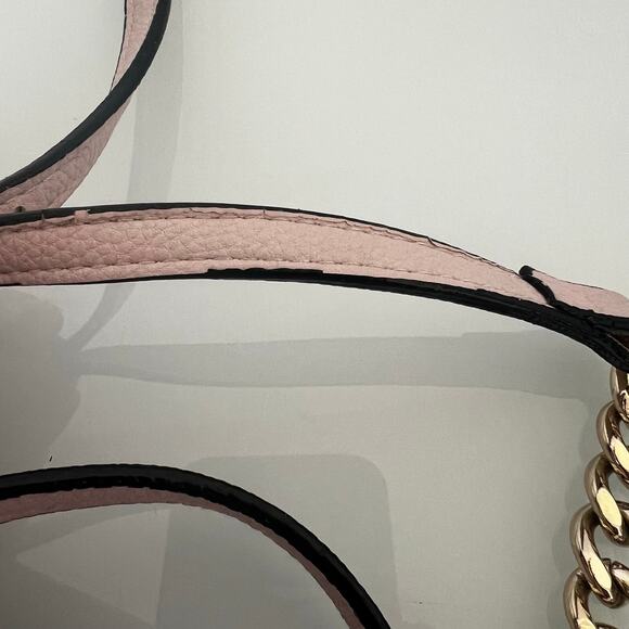 Victoria's Secret V-Quilt City Mini Backpack Purse Adjustable Straps Pink - Picture 6 of 11